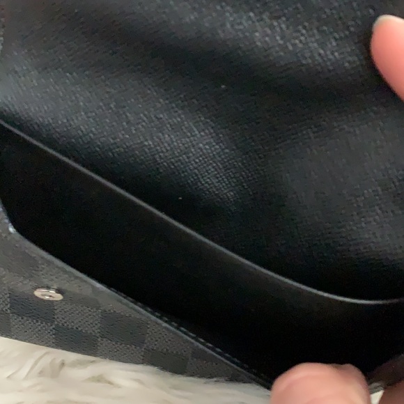 Louis Vuitton graphite portefeuille wallet with coin purse - Picture 4 of 9